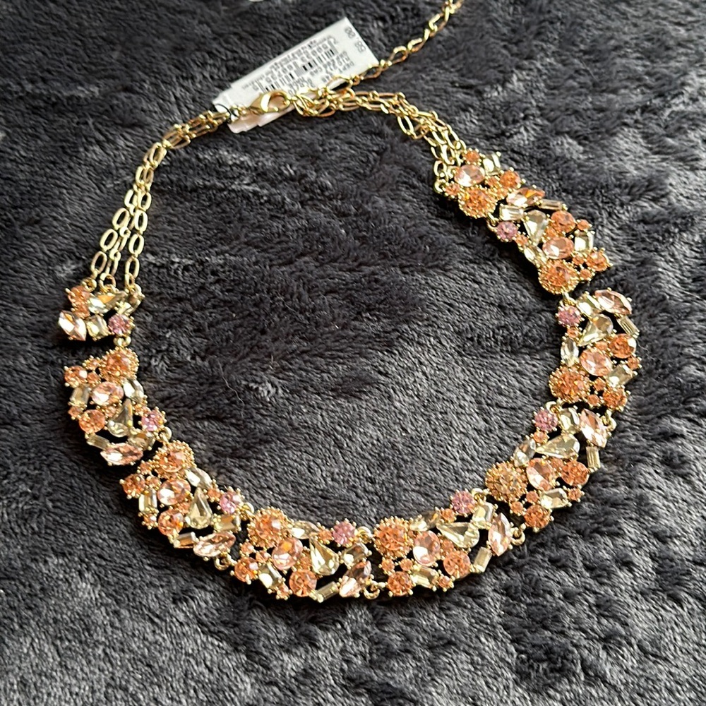 NWT *RARE* Gemma Layne Crystal Necklace